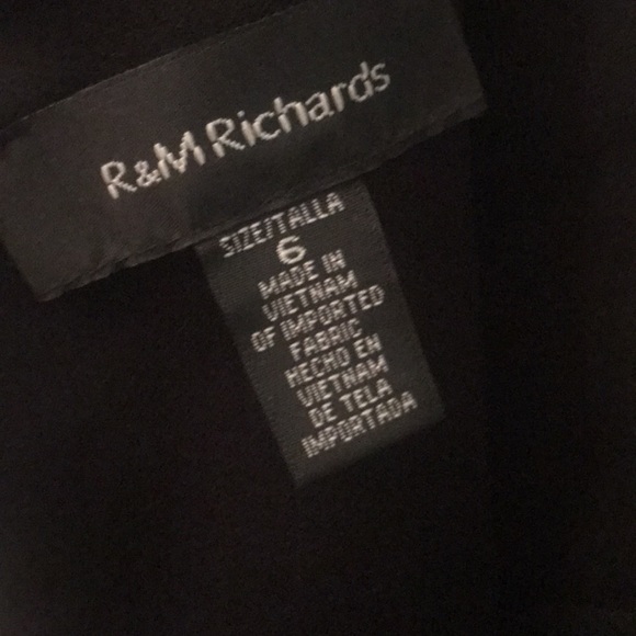 R&M RICHARDS DRESS 👗 SIZE 6 - Picture 7 of 13